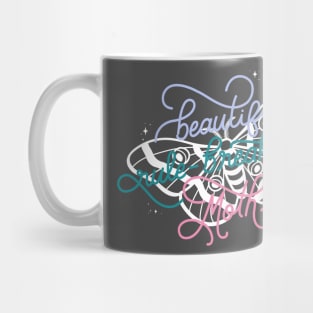 Beautiful Rule-Breaking Moth Mug